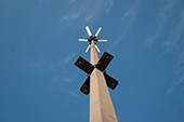 Rackspace, San Antonio, Texas - Open Area Parking - Vertical High Intensity Flood Lights on 60 ft pole with Motion Activation Sensor